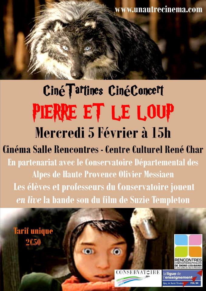 affiche Pierre et le Loup jpeg